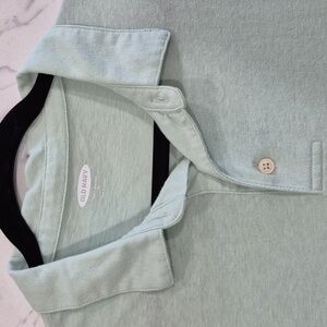 Old Navy Soft Washed Polo, XL Light Green Pastel